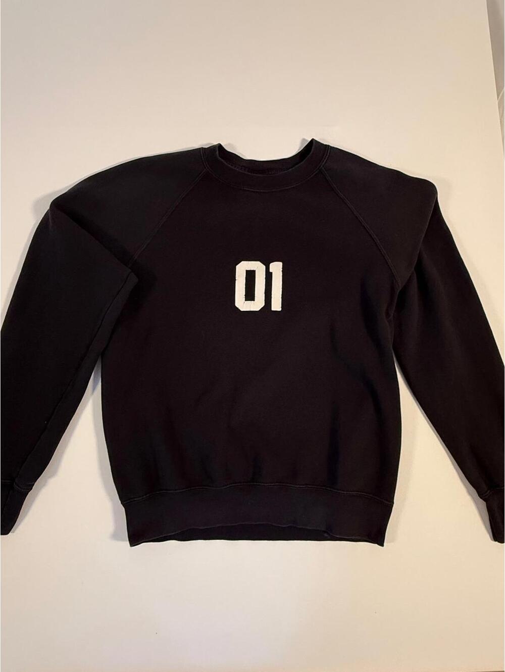 Vintage 90s Fruit of the Loom Logo Sweatshirt Size Small Men